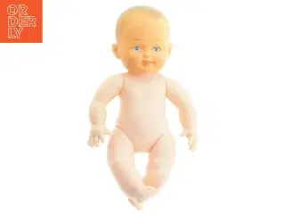 Babydukke i plastik (str. 15 cm)