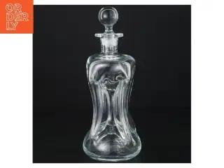 Klukflaske fra Holmegaard (str. 22 x 10 cm)