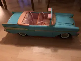 Mattel Barbiebil anno 1957. Fin stand