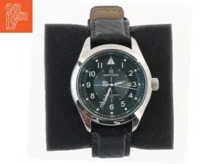 Herreur med læderrem fra Naviforce (str. 25,5 cm)