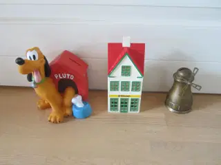 Bikuben,  Pluto fra Disney, mess Mølle bøsser fra 