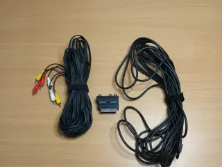 AV Scart kabel Adaptor sæt 
