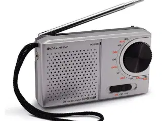 Caliber HPG311R Bærbar Lomme FM Radio