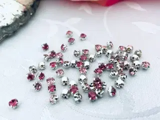Perler/ glasten pink / rosa / lyserøde nuancer 