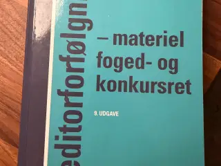 Kreditorforfølgning, møgelvang-Hansen, jura