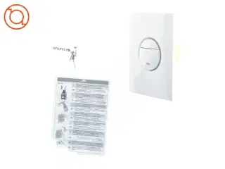 Grohe Nova Cosmopolitan betjeningsplade S, alpinhvid Trykknap til toilet (str. 20 x 16 x 10 cm)