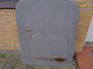 Skifferplade til brændeovn eller pejs