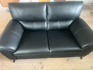 Læder sofa’er 2 og 3 Pers 