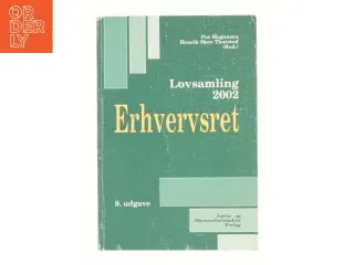Lovsamling 2002, erhvervsret (Bog)