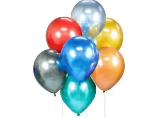 12" (30 cm) Latex balloner Mix (7stk)