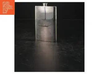 Lommelærke i rustfrit stål (str. 15x9 cm)