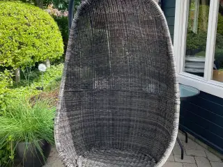 2 stk hængestole med puder 3 stk 