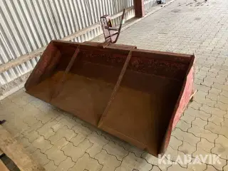 Bagtip skovl Jøla 200 cm