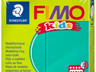 FIMO® Kids ler, grøn, 42g/ 1 pk.