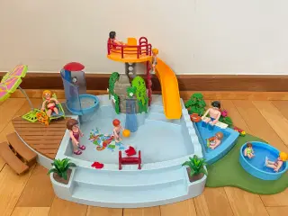 Udendørs pool med rutsjebane, 4858