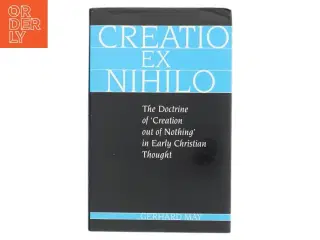 Creatio Ex Nihilo af Gerhard May (Bog)