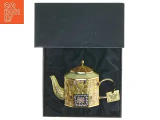 Dekorativ keramisk tekande fra Goebel (str. 8,5x13 cm)