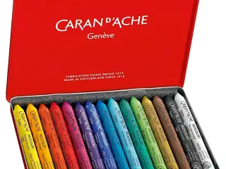 CARAN D’ACHE Neocolor I, L: 10 cm, tykkelse 8,5 mm, ass. farver, 15stk./ 1 pk.