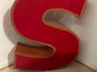 Facadeskilt, vintage “S” 