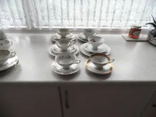 Tyske porcelæns kaffekopper