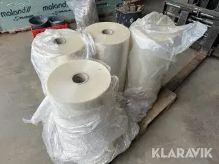 Flatfilm - krympeplast - 4 ruller