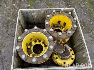 Adapter tvillingehjul John Deere Amerikaner Aksel