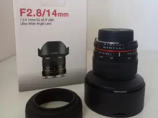 Samyang 14mm f/2.8 AS IF UMC – Ultra Wide Angle Ob