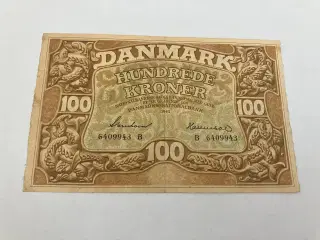 100 Kroner 1943 B
