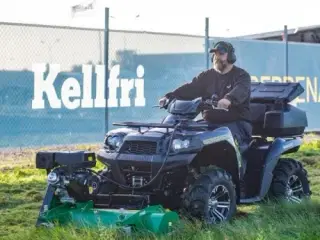 Kellfri - Slagleklipper frontmonteret til ATV eller minilæsser. 