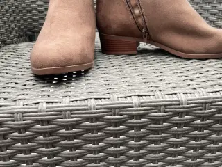 Chelsea støvler ekstra wide brune