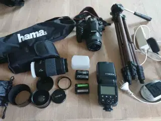  Sony Alpha58 SLT/spejlrefleks/video pakke