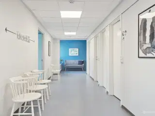 Den ideelle klinik med fleksibilitet. identitet og funktionalitet