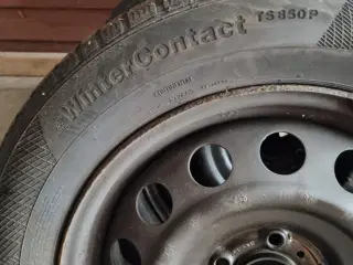 Vinter hjul   med rigtig gode dæk 