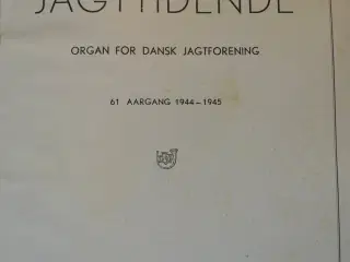 dansk jagttidende 61. aargang 1944-1945, emne: jag