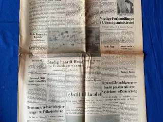 Avis - Sønderjyden - 15. Maj 1945 - Udleveret Kammaret til Morder for 100 Kr. ?