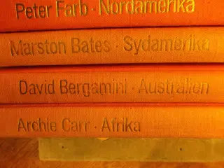 Natur og Dyreliv hele Verden, 6 store bøger.