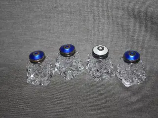 Salt- og peber sæt  med sterling sølv