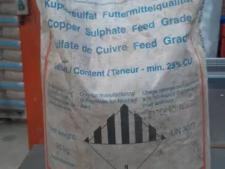 Kobbersulfat 24 kg.