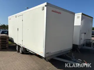 Toilet- og badeskur Variant