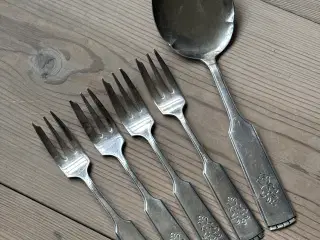 Retro antik sølvbestik 