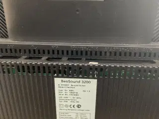B&O 3200 anlæg med ekstra højtalere