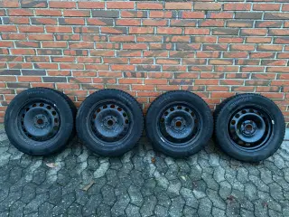 16" stålfælge med vinterdæk