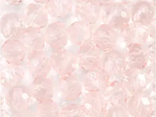 Lys Rosa Glasperler 4 mm - 45 stk. til Smykkefremstilling