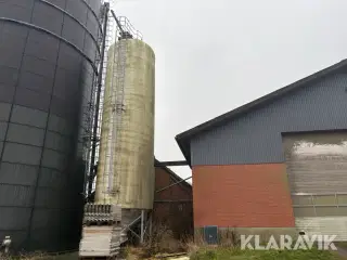 Silo i glasfiber 100 kubikmeter