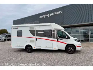 2020 - SunLight T 64   Velholdt kort autocamper med fransk seng og automatgear