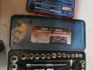 2 stk. topnøglesæt