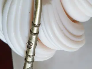 Klassisk forsølvet pib, exotisk design