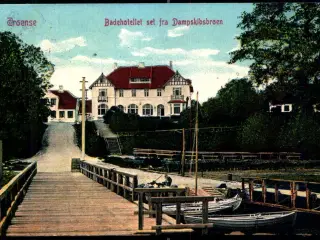 Troense -  Badehotellet set fra Dampskibsbroen - W.K.F. 1001 - Brugt