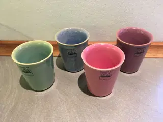 4 små coppetta kaffekrus
