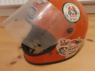 Retro styrthjelm 